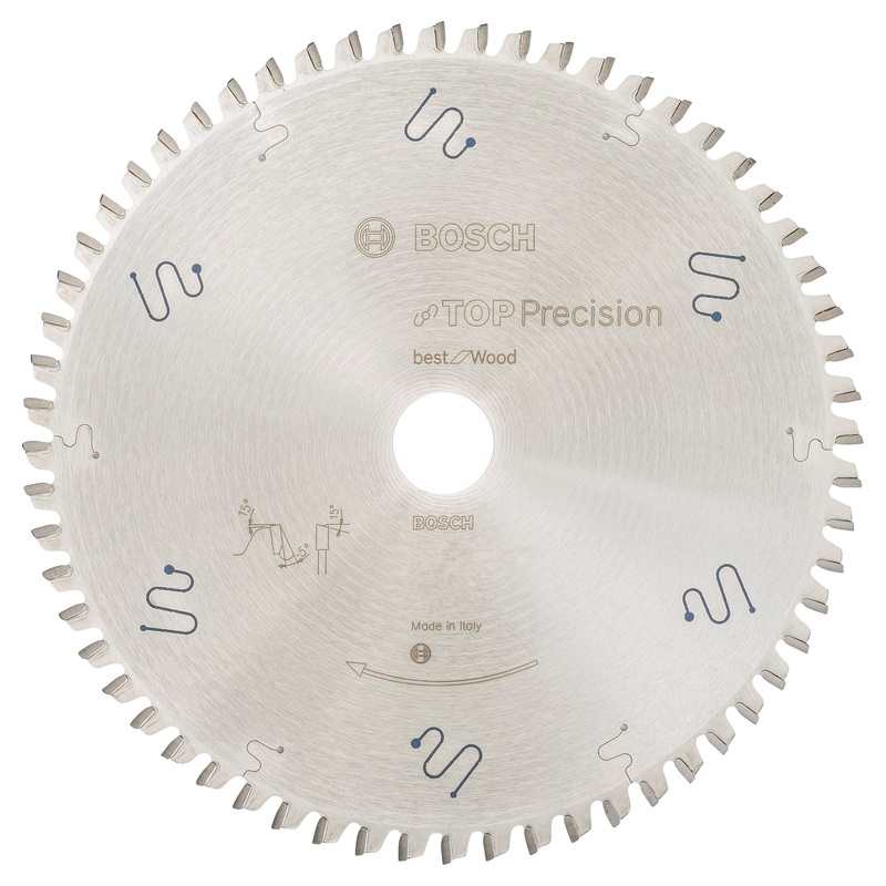 Bosch Professional Top Precision Circular Saw Blade – Best for Wood – 305 x 30 x 2.3 mm – 72 Teeth