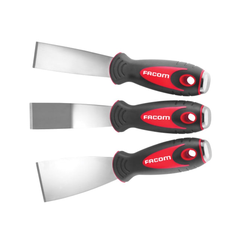 Facom Stainless Steel Scrapers Set of 3