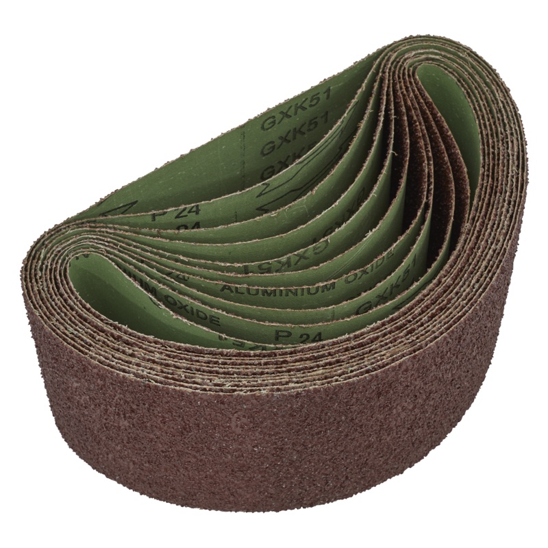 Sealey Sanding Belt 100 x 610mm 24Grit – Pack of 5