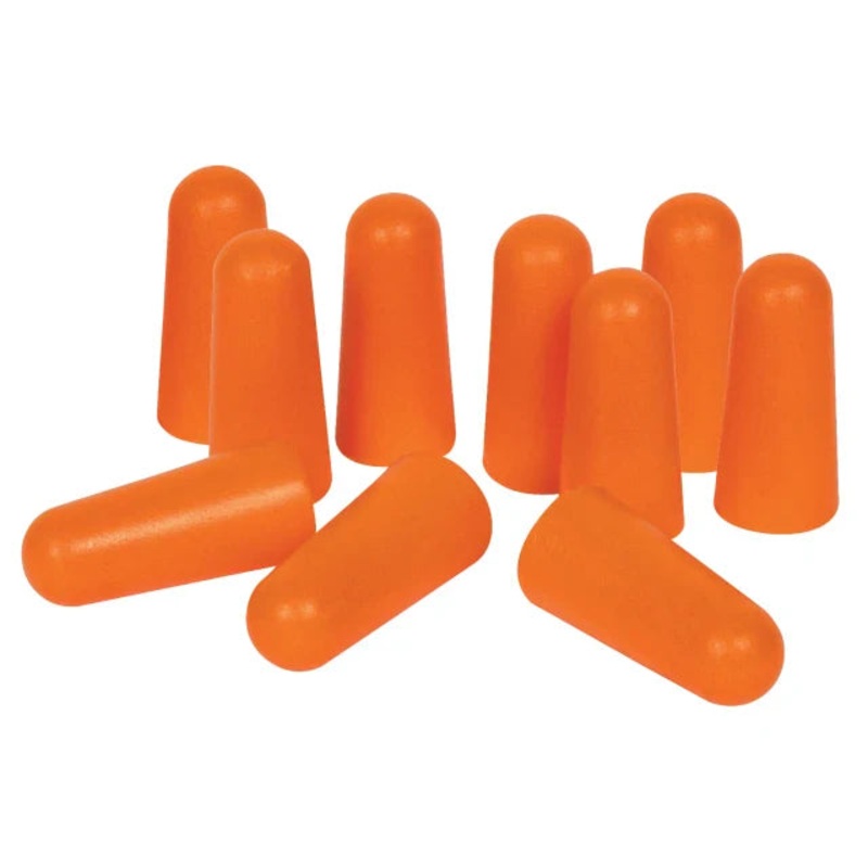 Vitrex Tapered Disposable Earplugs SNR 33 dB (5 Pairs)
