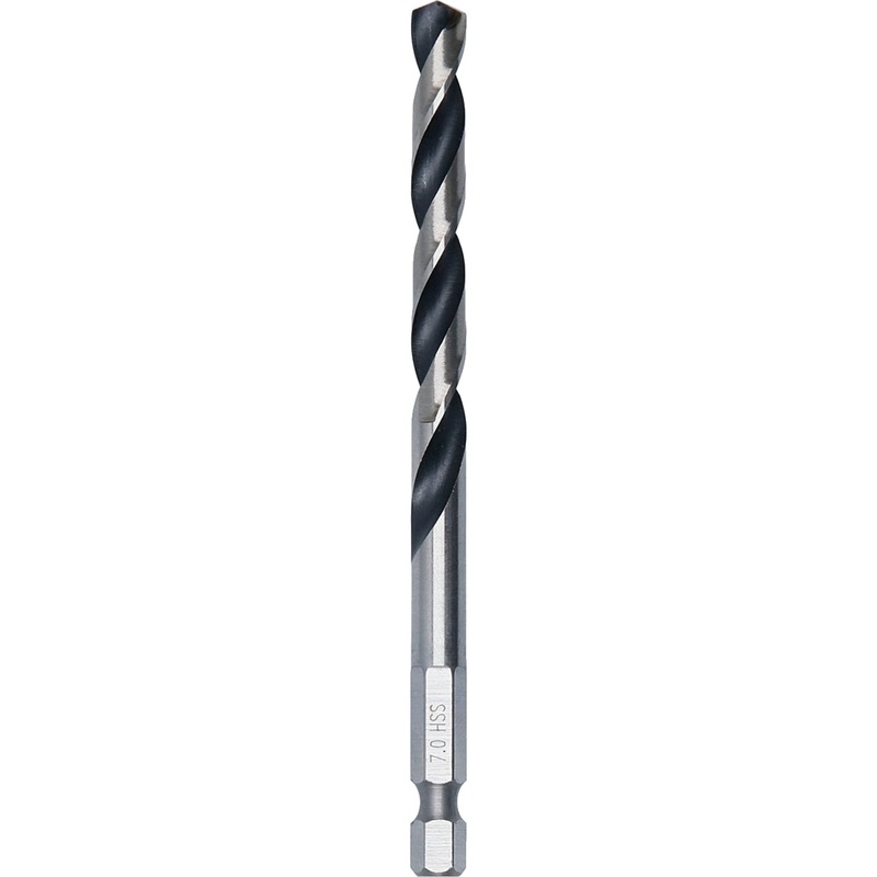 Bosch Professional HSS PointTeQ Hex Drill Bit – 7.0mm