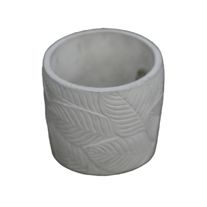 EEZEE FLOWER POT 38 WHITE- CUL-156-W