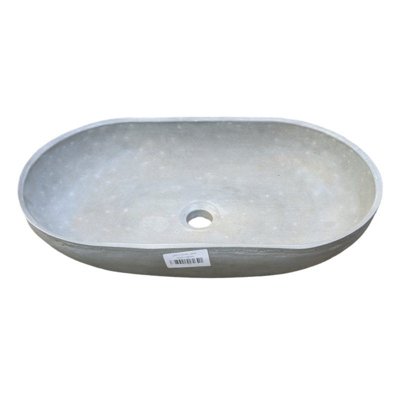 EEZEE SINK GREY 55X32X12CM CUL-206-G