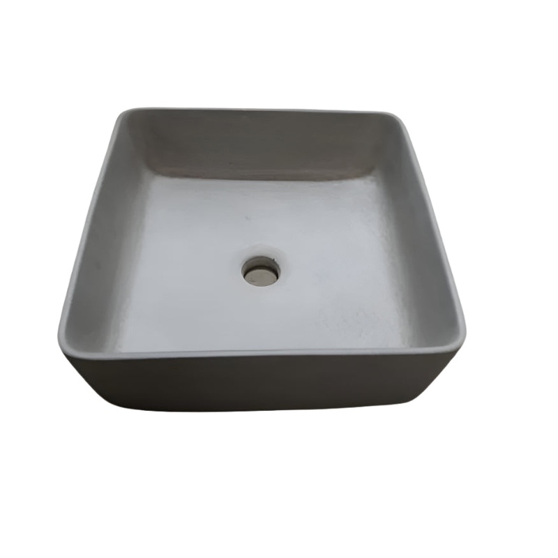 EEZEE SQUARE SINK GREY 40*40*14 – CUL-181-G