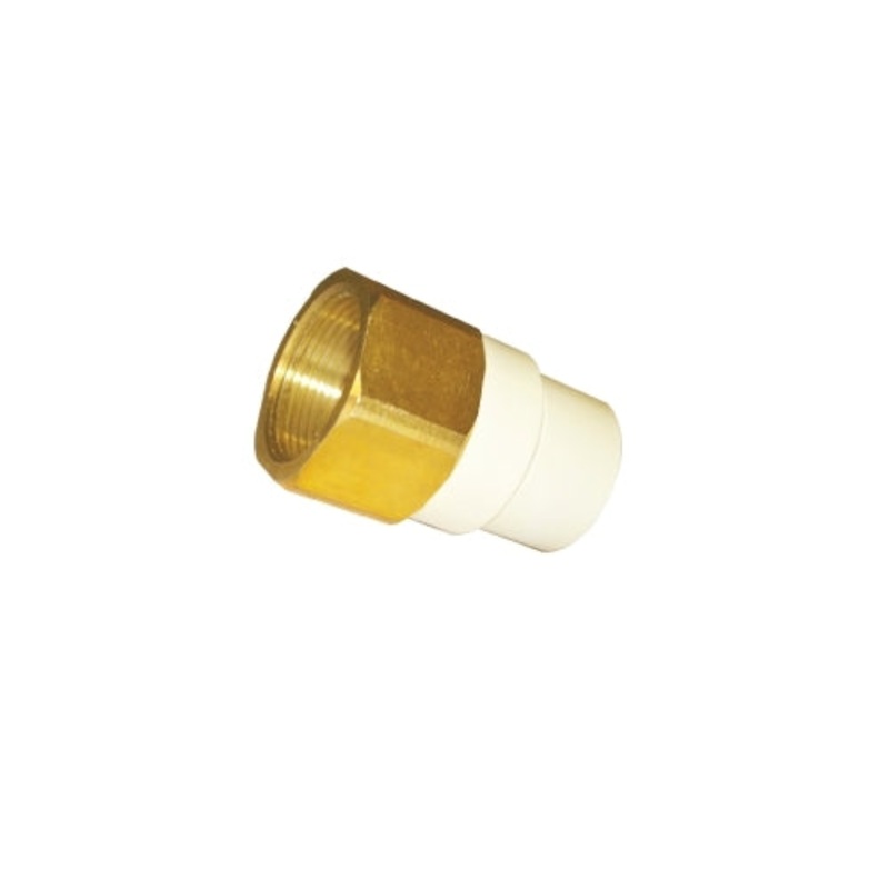 FLOTEK ADAPTOR CPVC BRASS FEMALE 25X20MM 45100250020