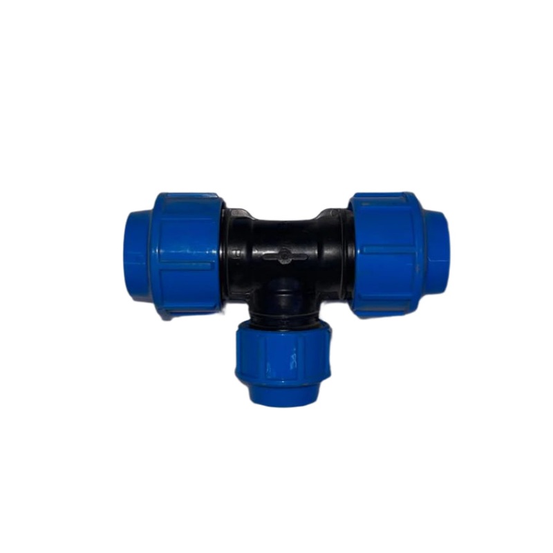 FLOTEK REDUCING TEE POLY COMPRESSION 25MMX25MMX20MM