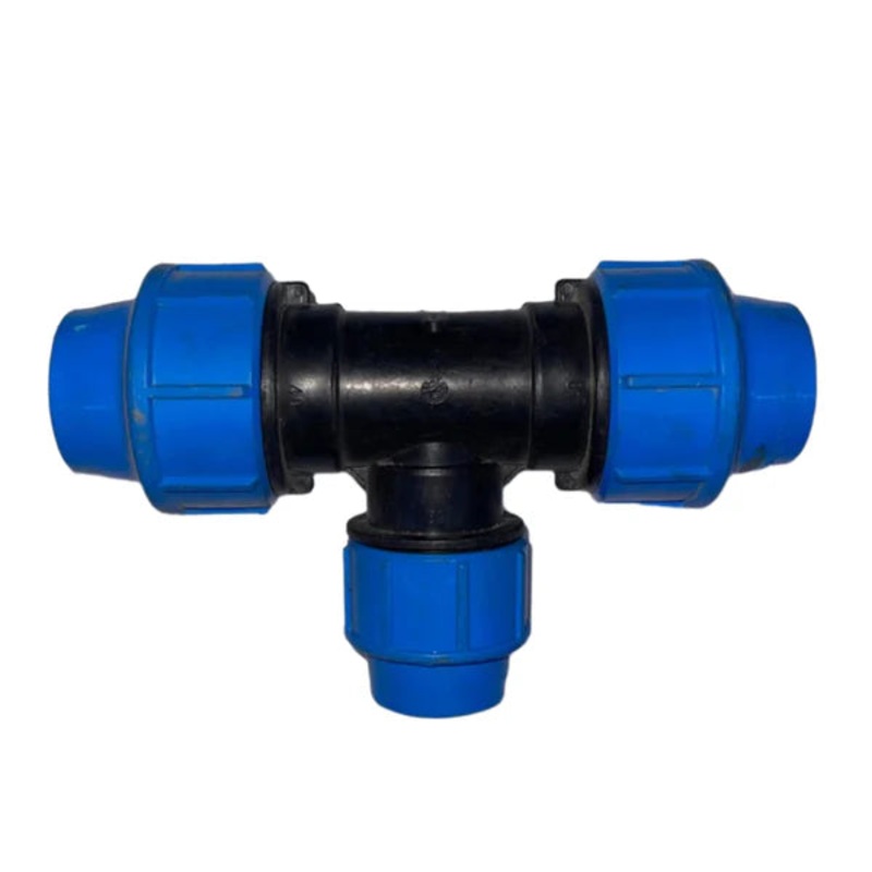 FLOTEK REDUCING TEE POLY COMPRESSION 32MMX32MMX25MM