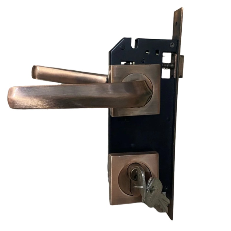 GODREJ MORTICE LOCK ANTIQUE COPPER INCRUST NEH-20 5244