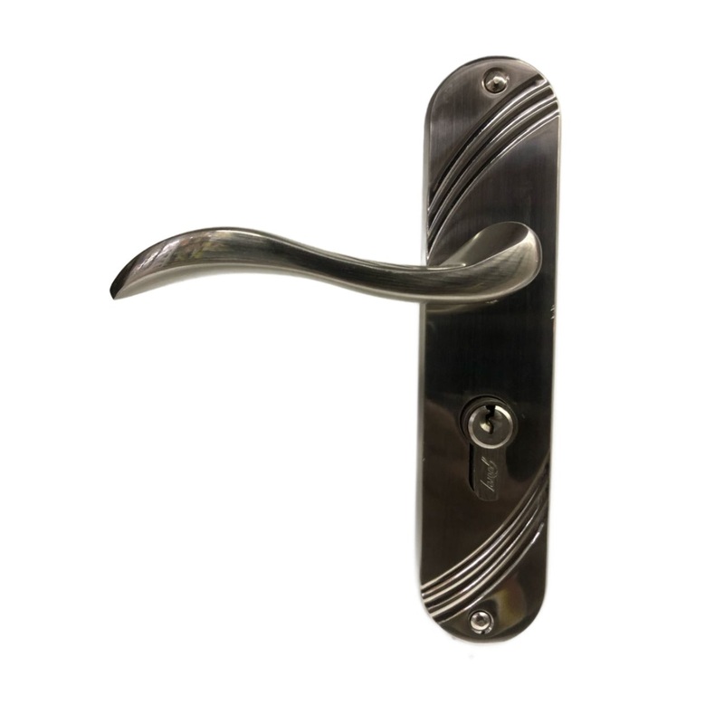 GODREJ MORTICE LOCK COMBINATION PACK LYRA SATIN STEEL 8 3246