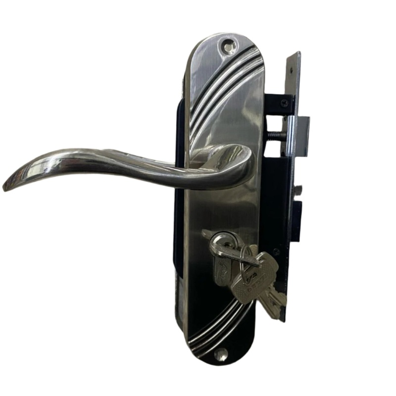 GODREJ MORTICE LOCK COMBINATION PACK LYRA SATIN STEEL 8 3248