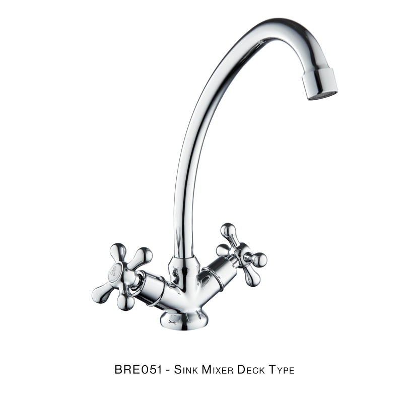 H&C SINK MIXER BREO DECK TYPE BRE051