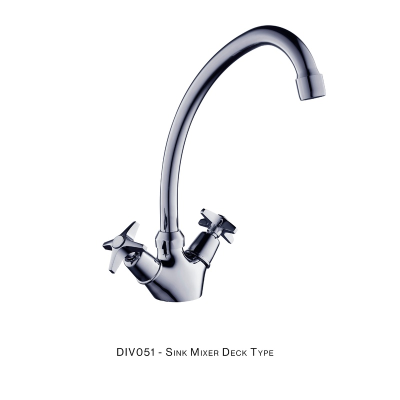 H&C SINK MIXER DIVO DECK TYPE DIV051
