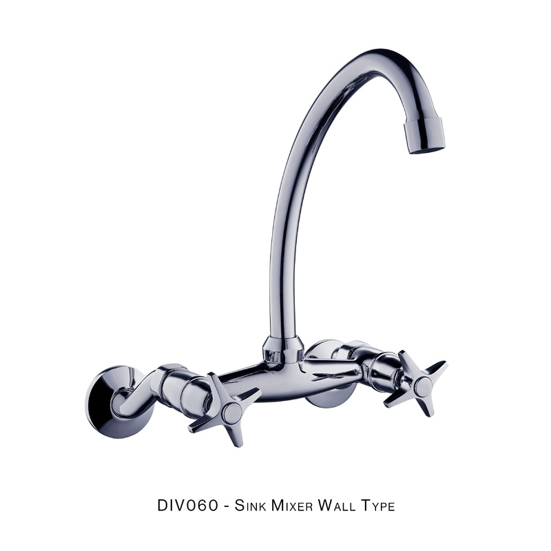 H&C SINK MIXER DIVO WALL TYPE  DIV060