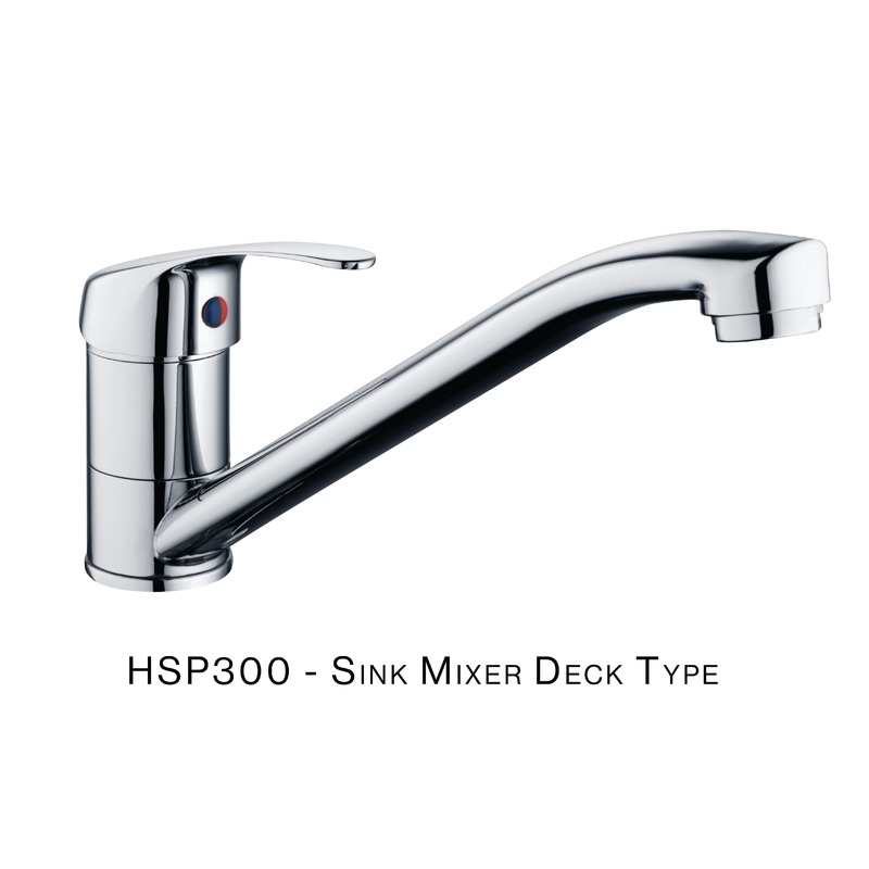 H&C SINK UNDER SPOUT LEVER DECK TYPE HOUSE PROUD HSP300