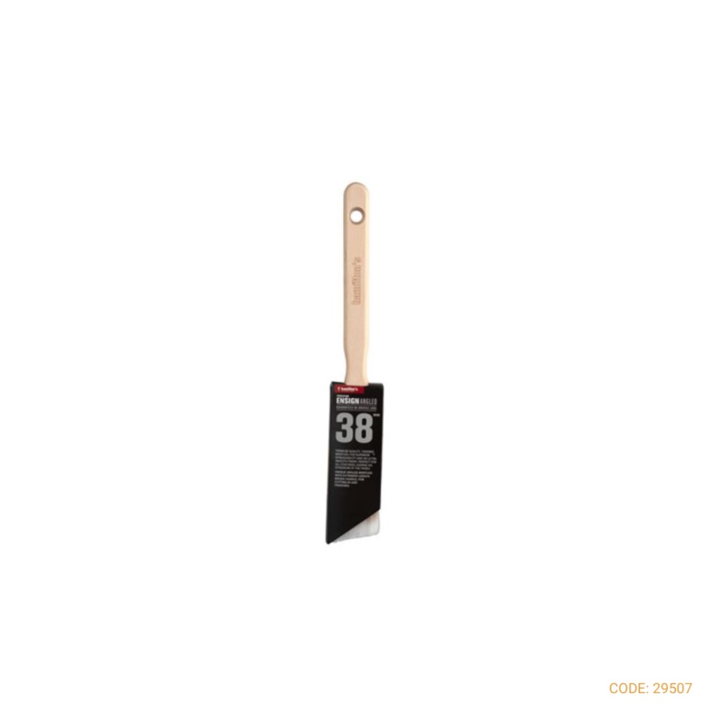 HAMILTON PAINT BRUSH ENSIGN ANGLED 38MM 9115