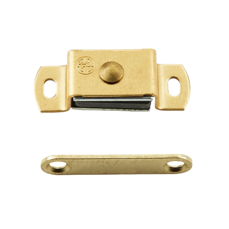 DOOR CATCHER MAGNETIC BRASS