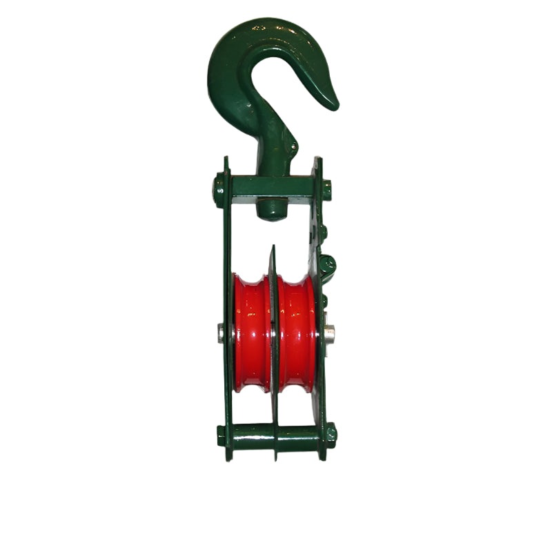 PULLEY DOUBLE GREEN 6