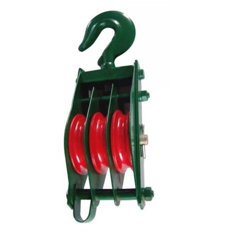 PULLEY TRIPPLE GREEN 6