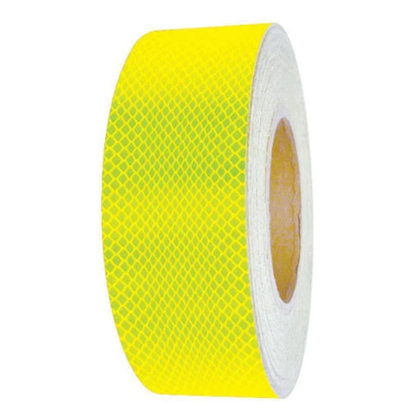REFLECTOR YELLOW & GREEN 10CM