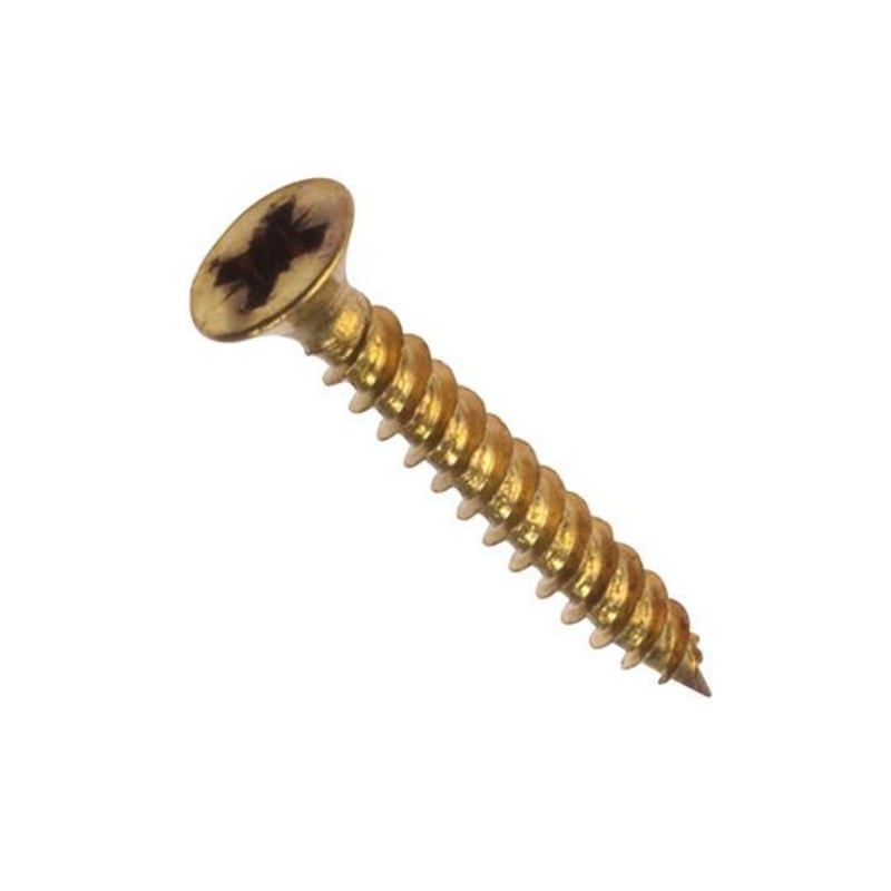 SCREW CHIP BRD BRASS M5X60MM (PK / 50)