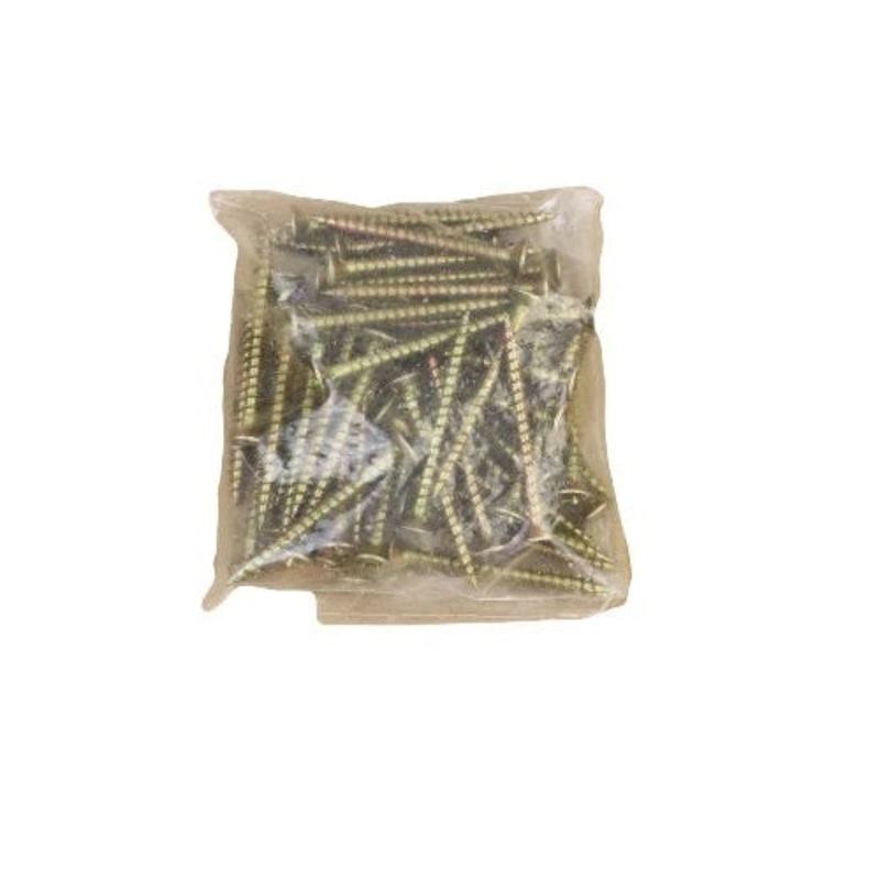SCREW CHIP BRD BRASS M5X70MM (PK / 50)