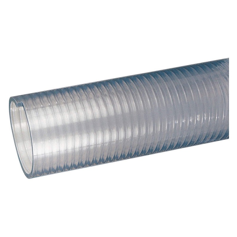 SUCTION HOSE CLEAR 4X20M (PER METER )