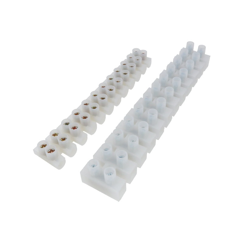 TERMINAL BLOCK FW-16MM 30A WHITE/BLACK