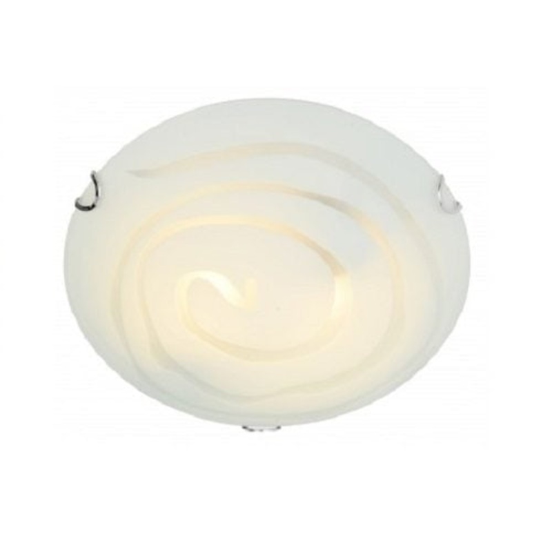 RADIANT CEILING LIGHT STREET CHROME JE13 CIRC 300MM