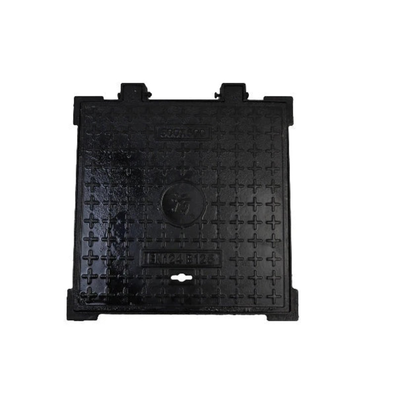 SAR MANHOLE COVER METAL BLACK LIGHT DUTY LC 30X30