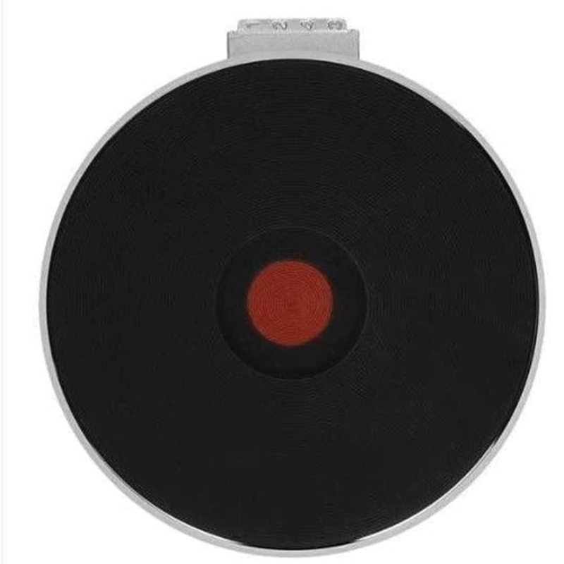 SATCHWELL SOLID PLATE RED DOT 8 SI8009P