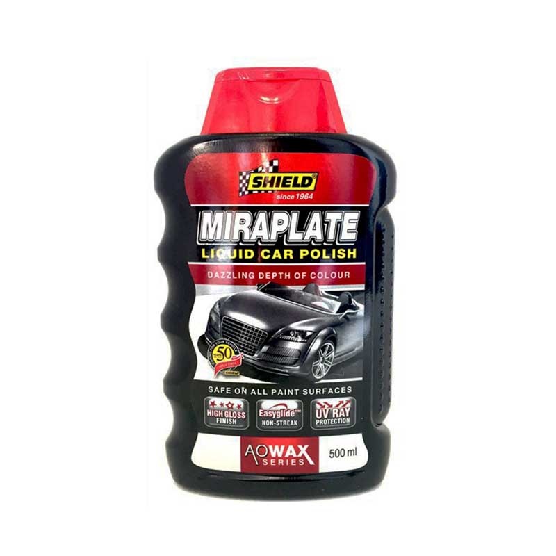 SHIELD MIRAPLATE LIQUID WAX 500ML SH44