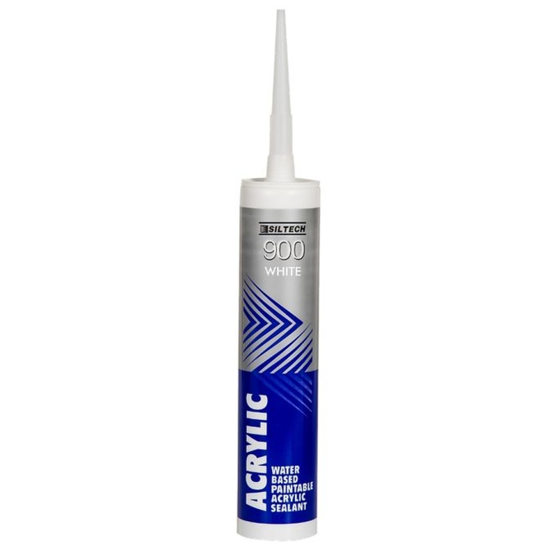 SILTECH SEALANT PAINTABLE ACRYLIC WATER BASED WHITE 280ML