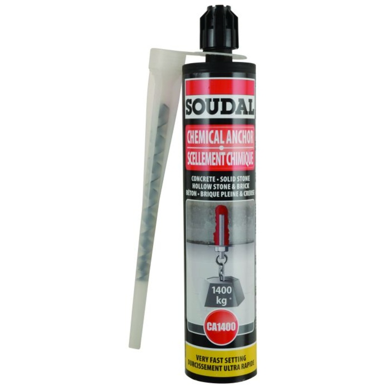 SPRAYMATE SOUDAL CHEMICAL ANCHOR CA 1400 EX 280ML 125539