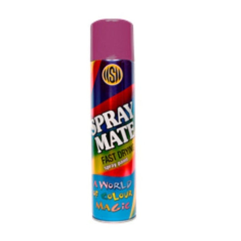 SPRAYMATE SPRAY PAINT FAST DRYING BERRY BLUSH 250ML 2760