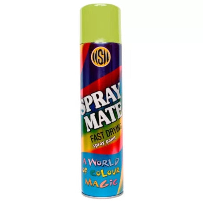 SPRAYMATE SPRAY PAINT FAST DRYING LIME GREEN 250ML 2761