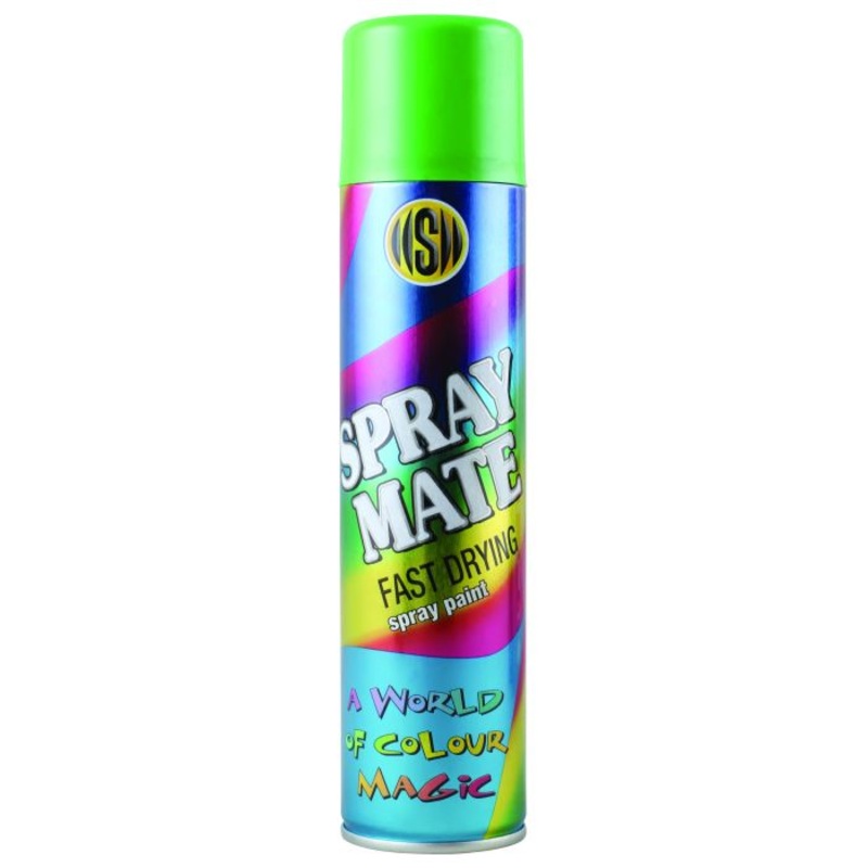 SPRAYMATE SPRAY PAINT FAST DRYING PASTEL GREEN 250ML 2519