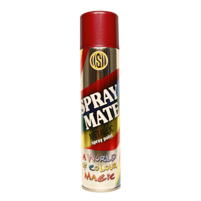 SPRAYMATE SPRAY PAINT FAST DRYING SIGNAL RED 250ML 2526