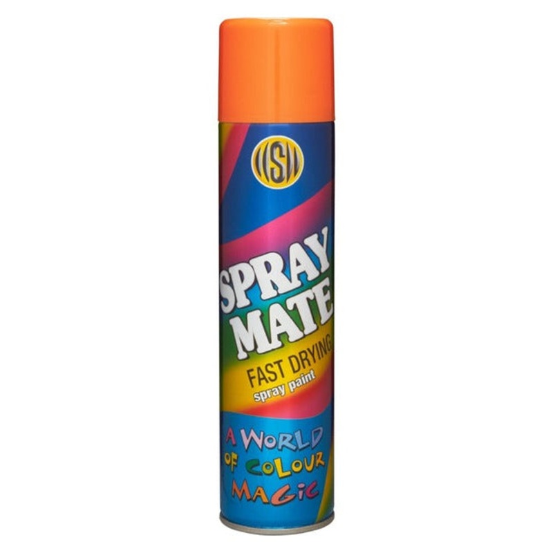 SPRAYMATE SPRAY PAINT FAST DRYING TANGERINE 250ML 2529