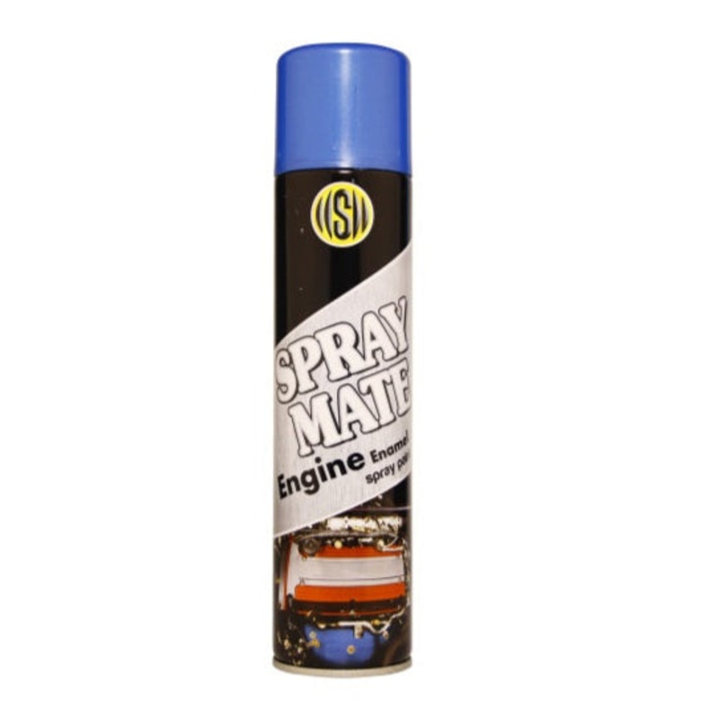 SPRAYMATE SPRAY PAINT ENGINE ENAMEL GROTTO BLUE 250ML 2582
