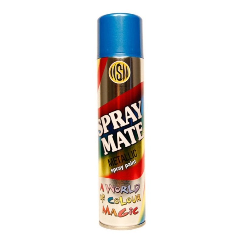 SPRAYMATE SPRAY PAINT METALLIC BLUE 250ML 2551