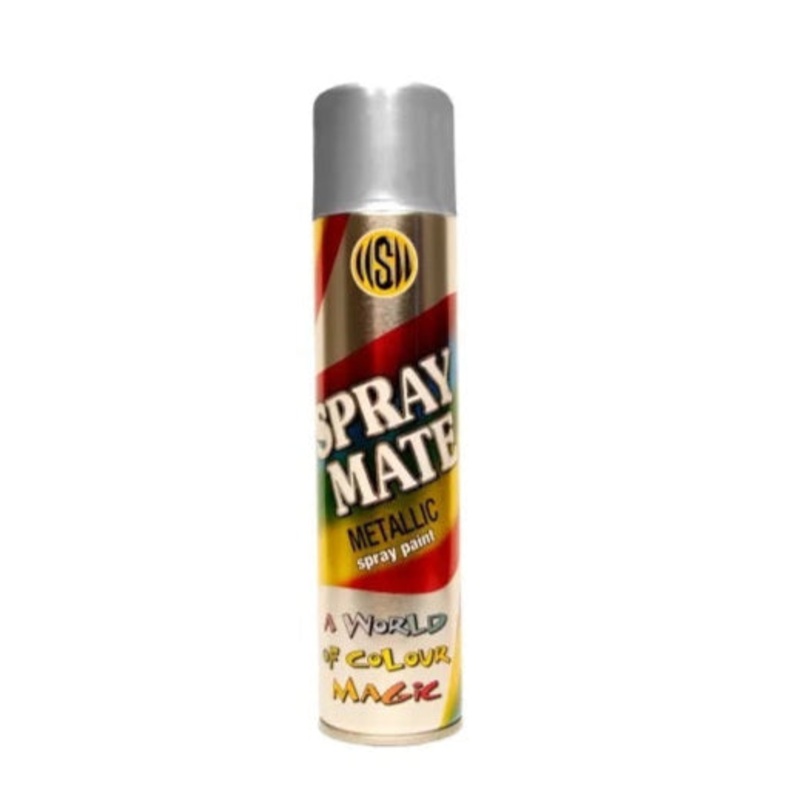 SPRAYMATE SPRAY PAINT METALLIC SUPER CHROME 250ML 2559