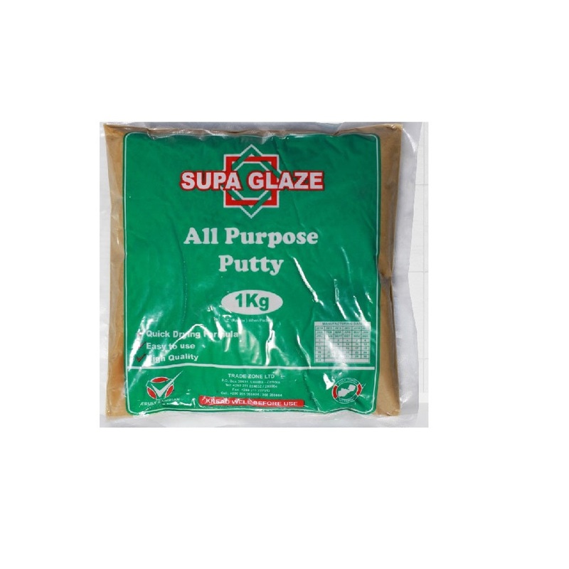 SUPA FIX WINDOW PUTTY SUPA GLAZE 1KG