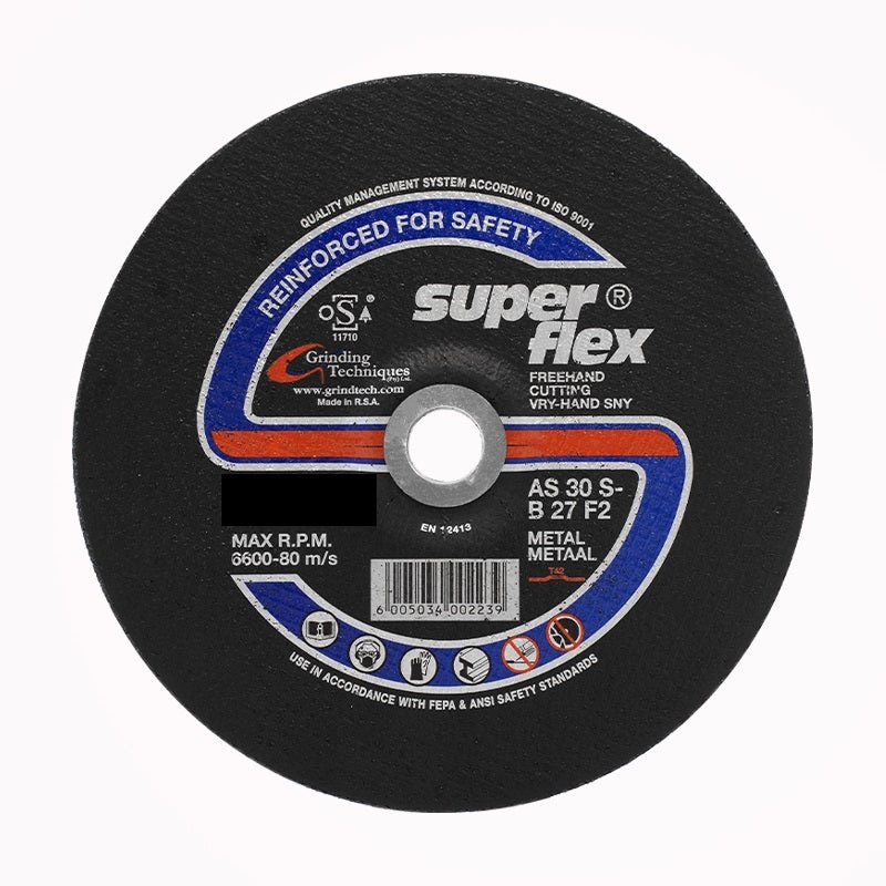 SUPER FLEX CUTTING DISC STEEL 115X3X22.23 AS30S B27 F2