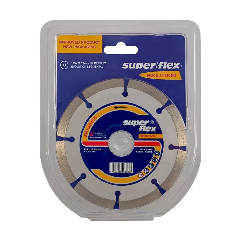 SUPER FLEX DIAMOND BLADE EVO SEGMENTAL 8/7X22.23  1151