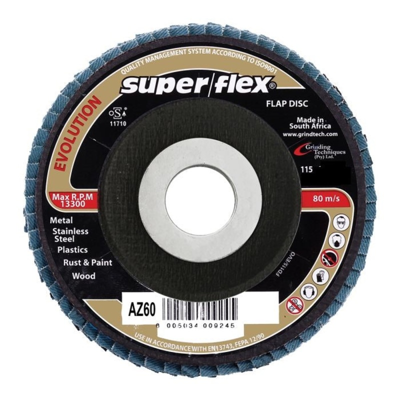 SUPER FLEX FLAP DISC EVOLUTION 115MM AZ60