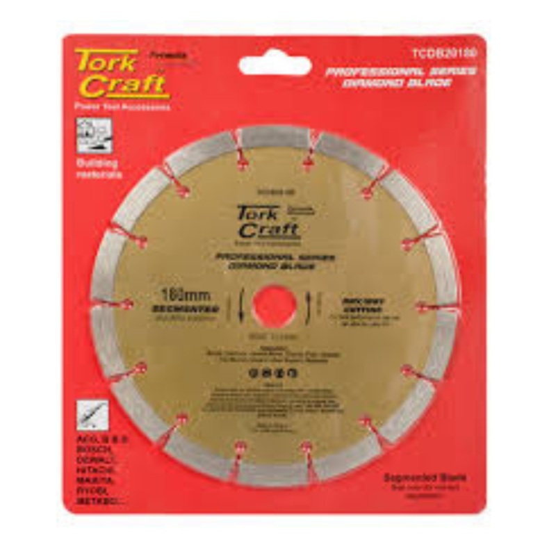 TORK CRAFT DIAMOND BLADE 180MM TCDB20180