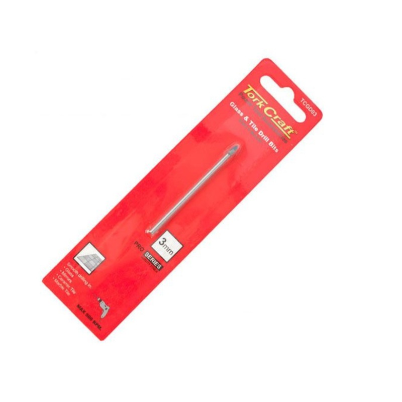 TORK CRAFT DRILL BIT TILE&GLASS 3MM TCGD03