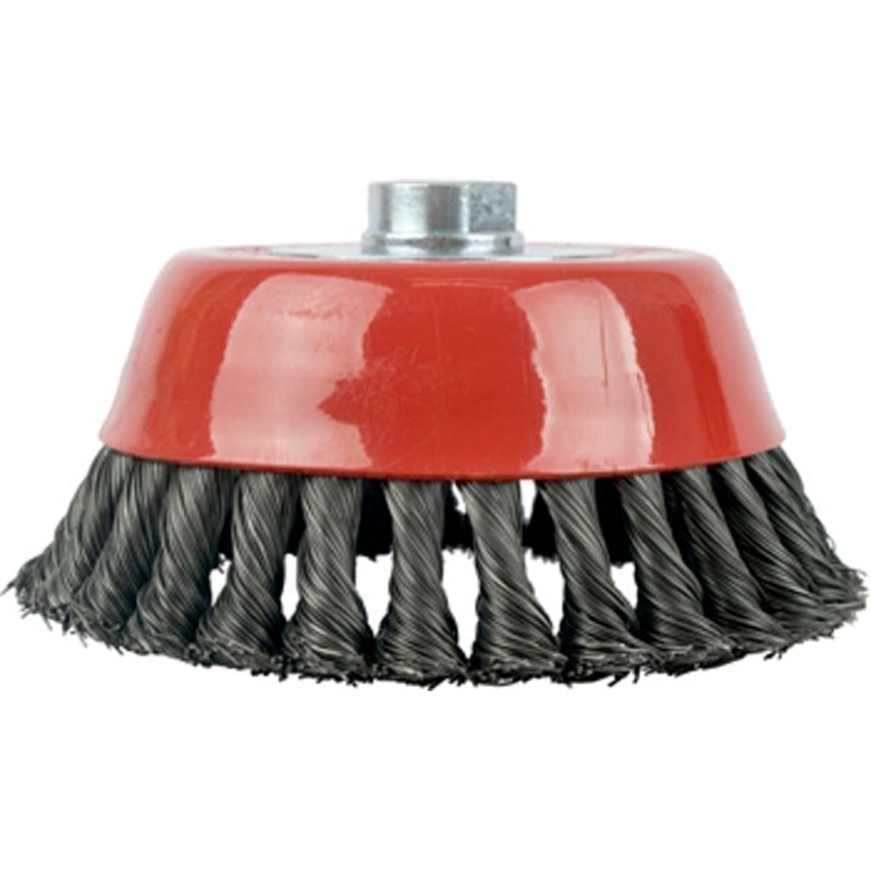 TORK CRAFT WIRE BRUSH CUP TWISTED 150MMXM14 BULK-TCW TW15014B