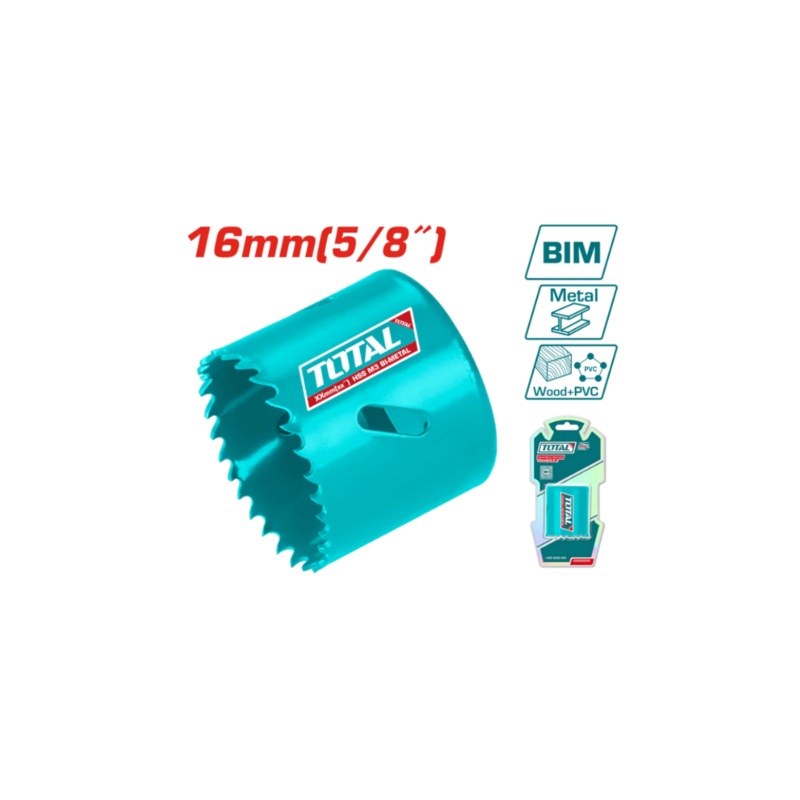 TOTAL HOLE SAW BI-METAL TAC410161
