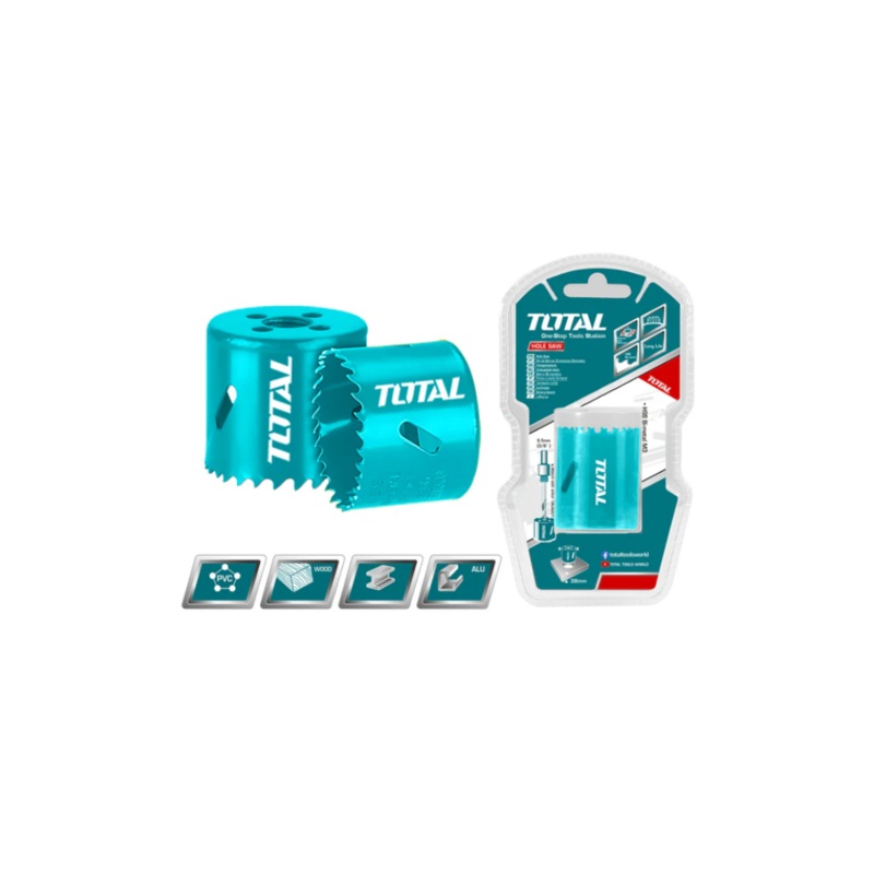 TOTAL HOLE SAW BI-METAL TAC410191